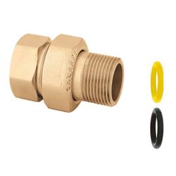 driedelige koppeling 1 1/4 f x m Caleffi